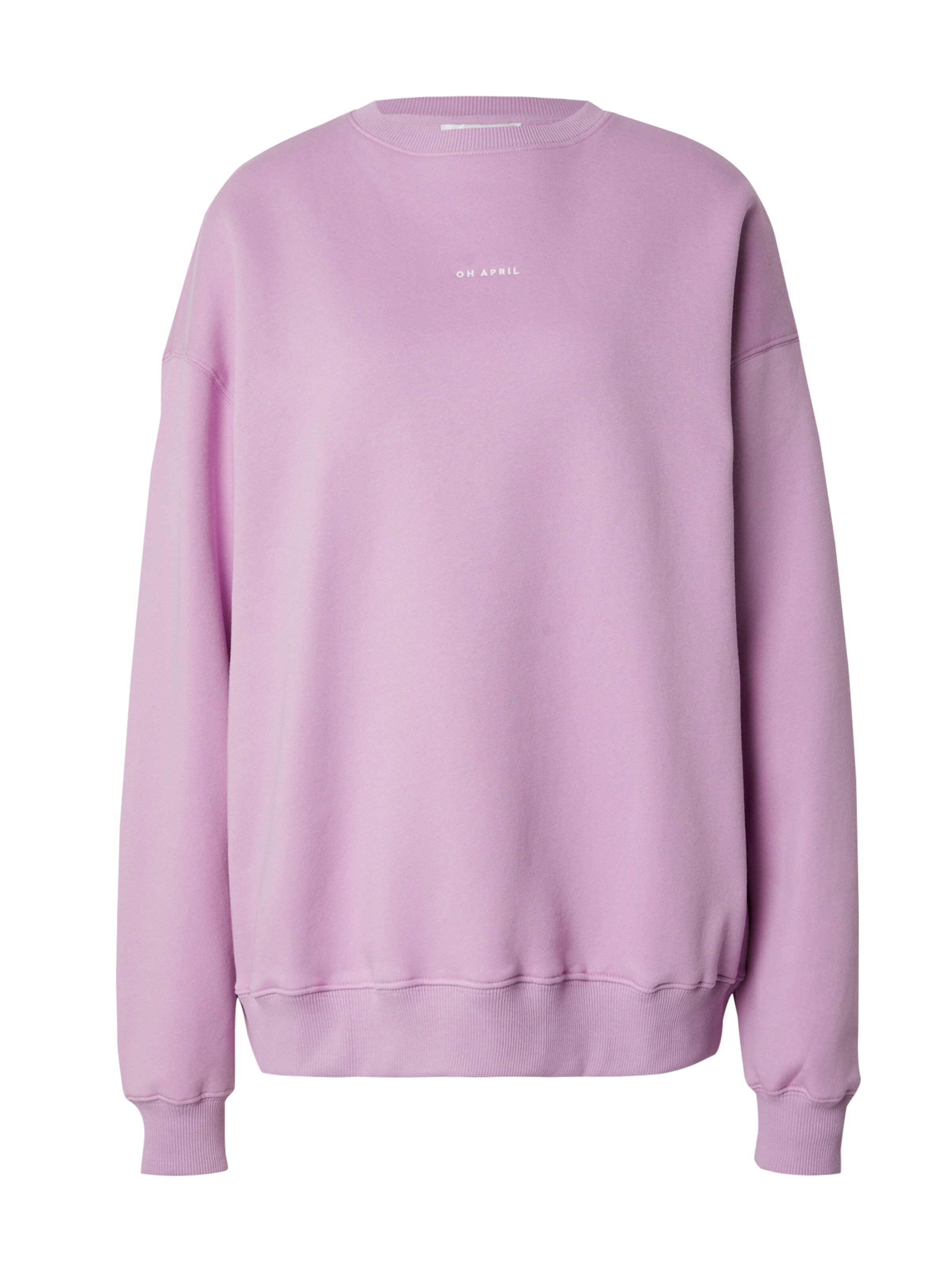 Felpa di OH APRIL in lilla: frontale