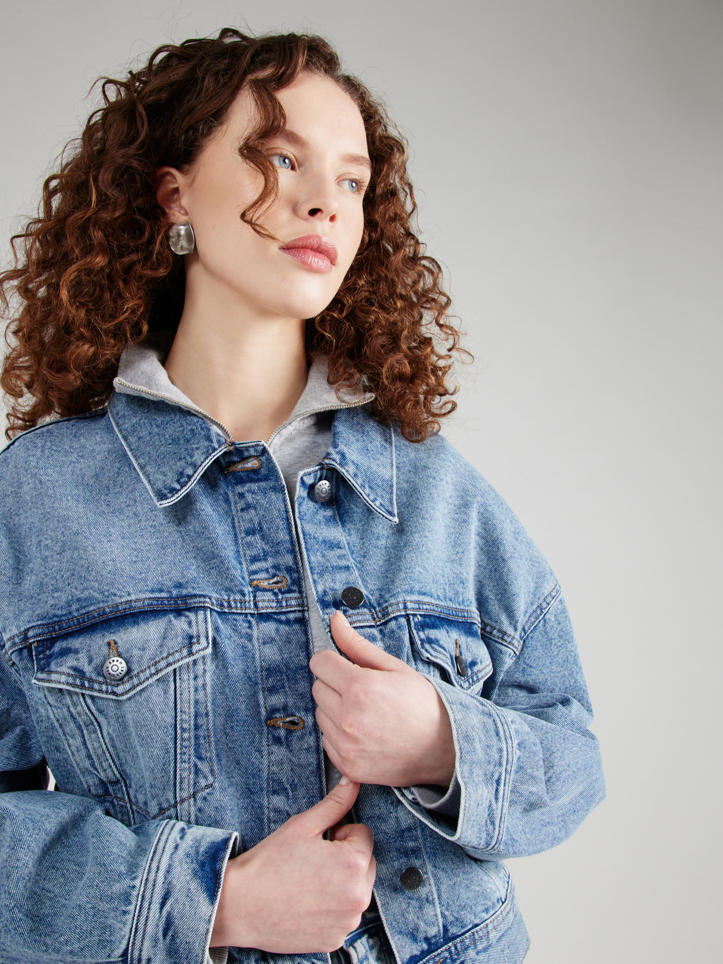 Only blue cheap denim jacket