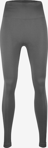 BeShaped Sporthose 'Aan de slag!' in Grau: Vorderseite