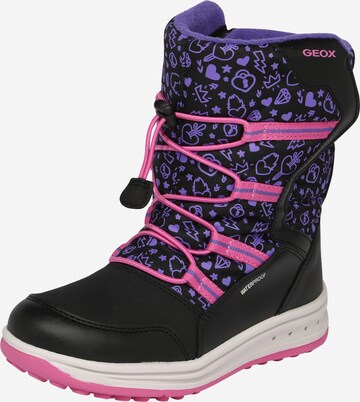 GEOX Snow Boots 'Roby' in Black: front