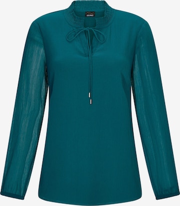 Goldner Bluse in Grün: Vorderseite