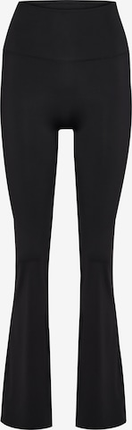 Hummel Flared Sports trousers in Black: front
