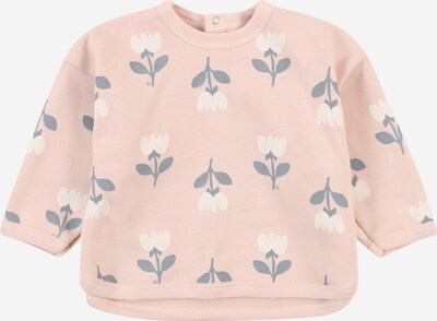 PETIT BATEAU Sweatshirt in graphit / rosa / weiß, Produktansicht