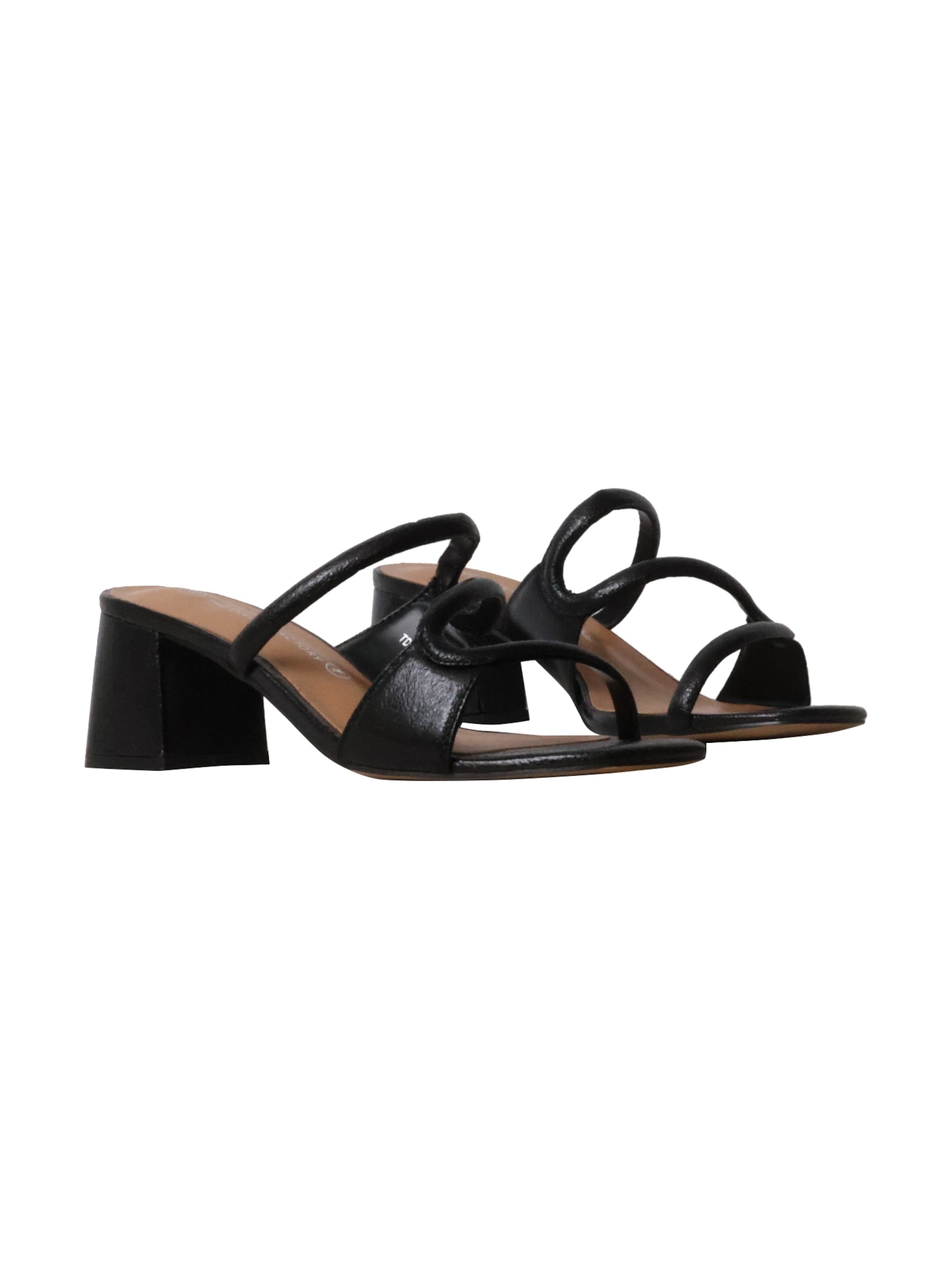 Sandales The Divine Factory en noir
