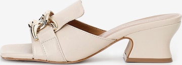 CAFè NOIR Pumps in Wit: voorkant