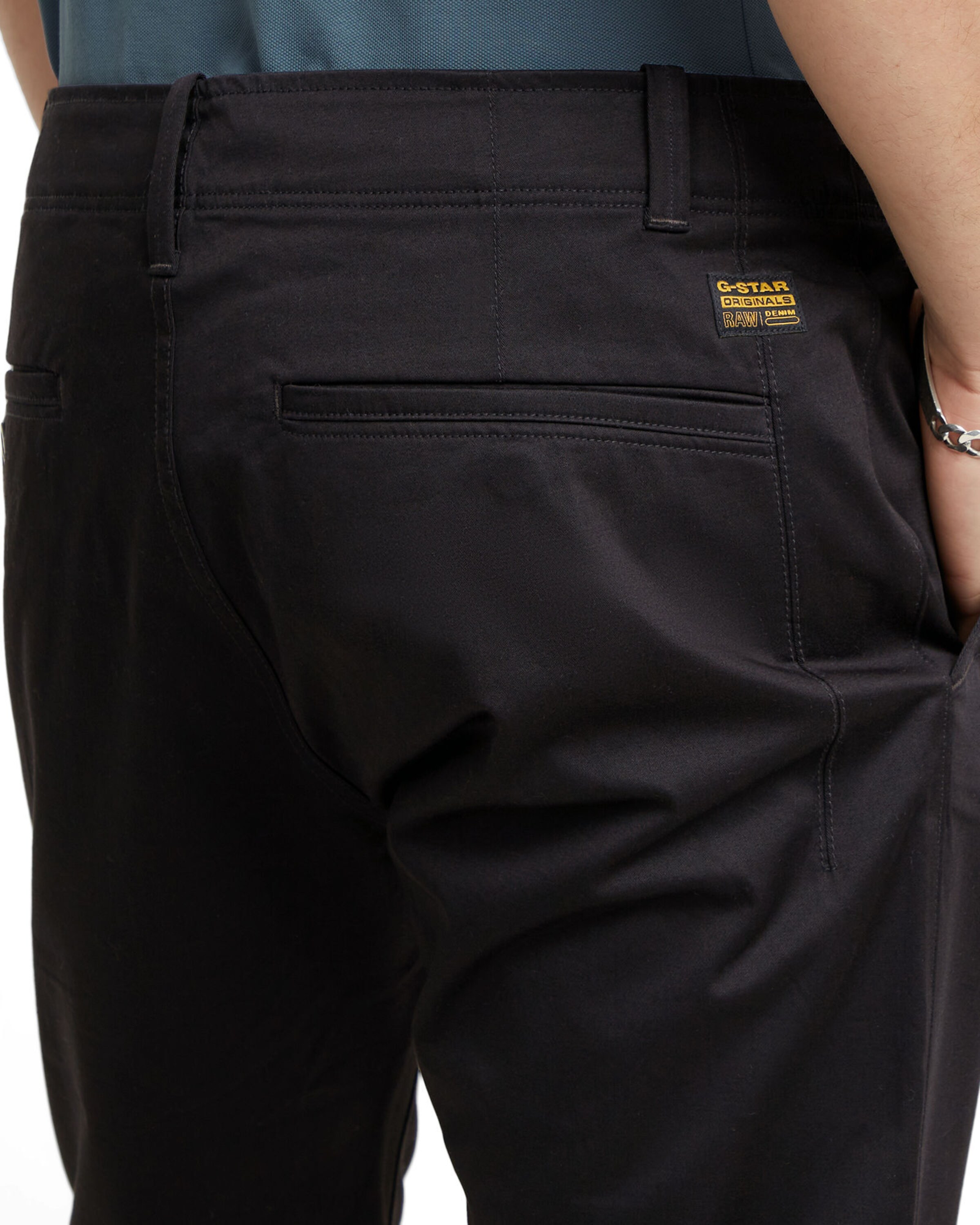 G-STAR tavaline Chino-püksid 'Mosa', värv must