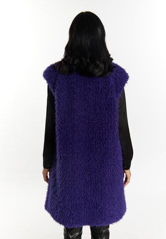 Gilet faina en violet