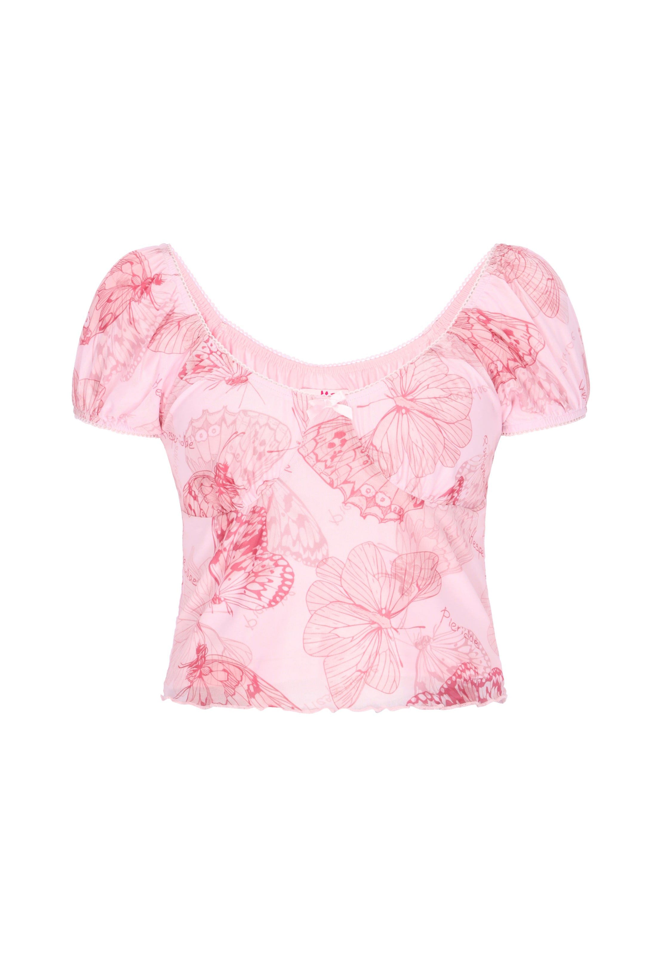 MYMO Bluse in Pink: Vorderseite