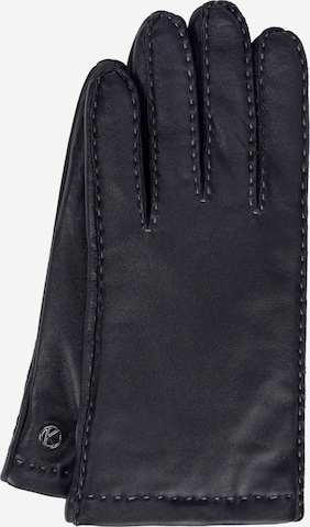 KESSLER Fingerhandschuhe in Schwarz: Vorderseite
