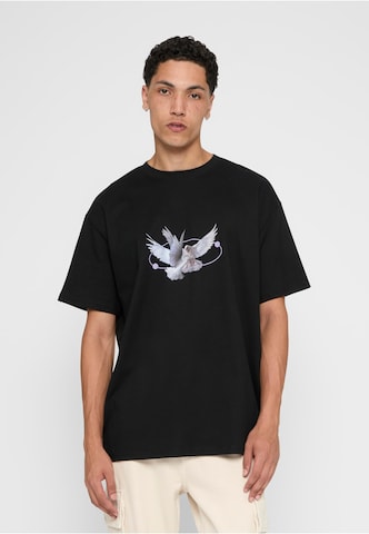 Mister Tee Shirt 'Vive la Liberte' in Black: front
