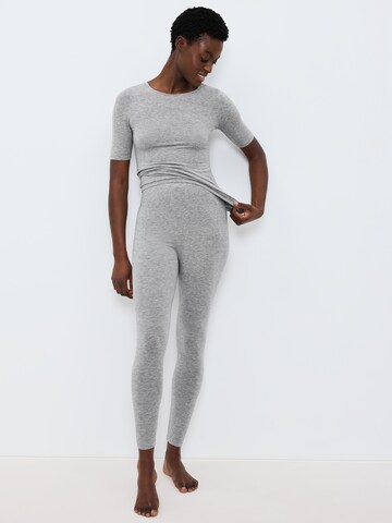 TRIUMPH - Calças de pijama ' Beauty Layers ' em cinzento