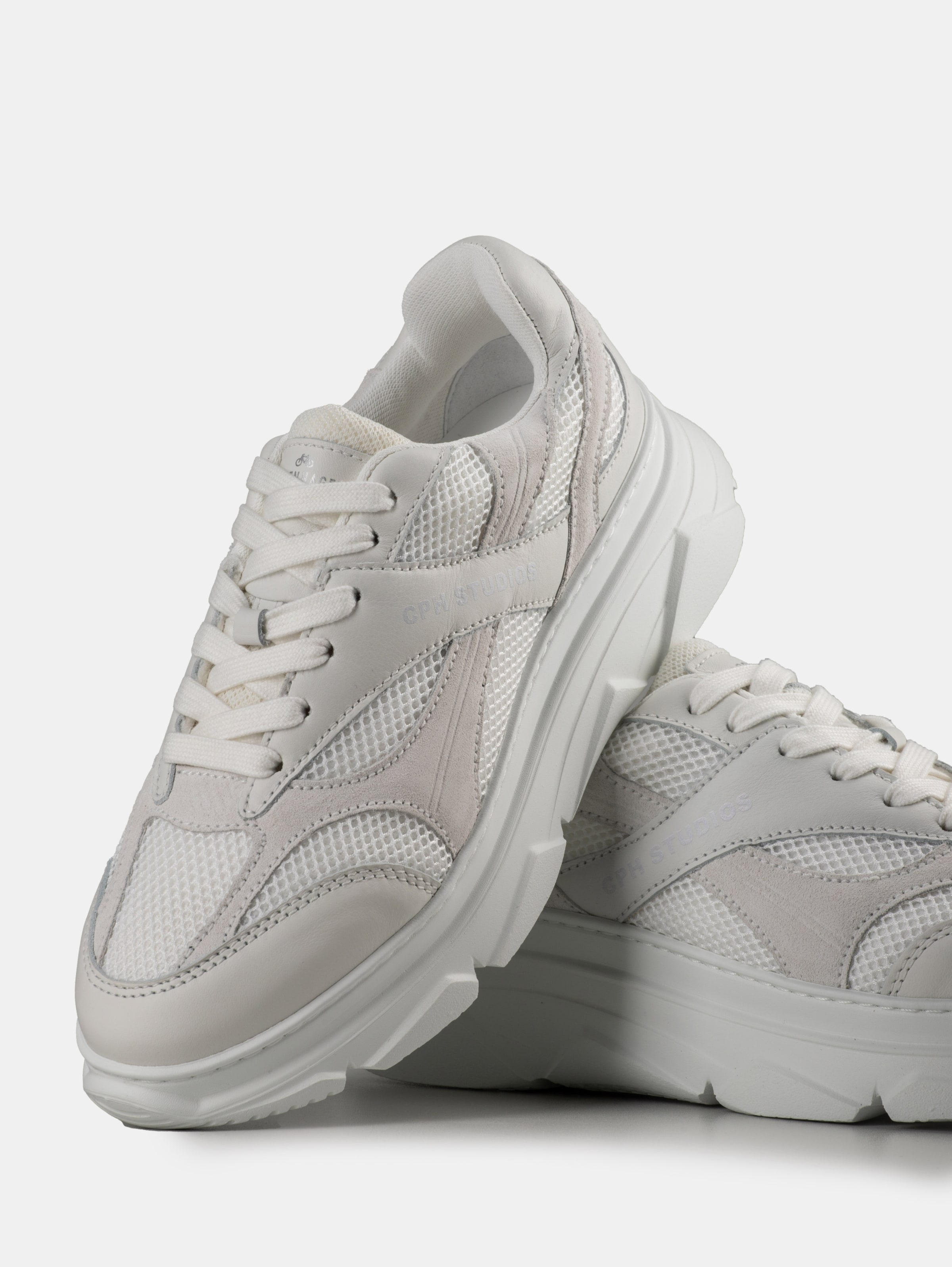 Copenhagen Studios Platform trainers 'CPH54' in White