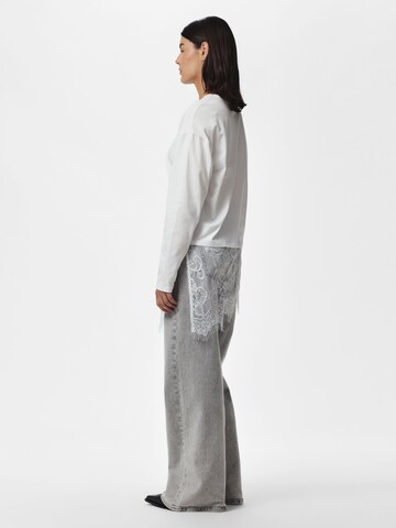 PIECES Shirt 'PCMave' in Weiß
