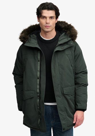 Superdry & Co Winter parka 'EVEREST' in Green: front