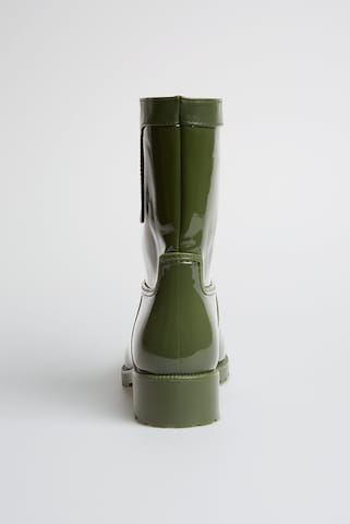 Soccx Regenstiefel mit Logo-Prägung in Grün