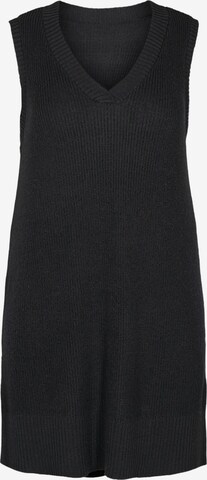 Zizzi Knitted dress in Black: front