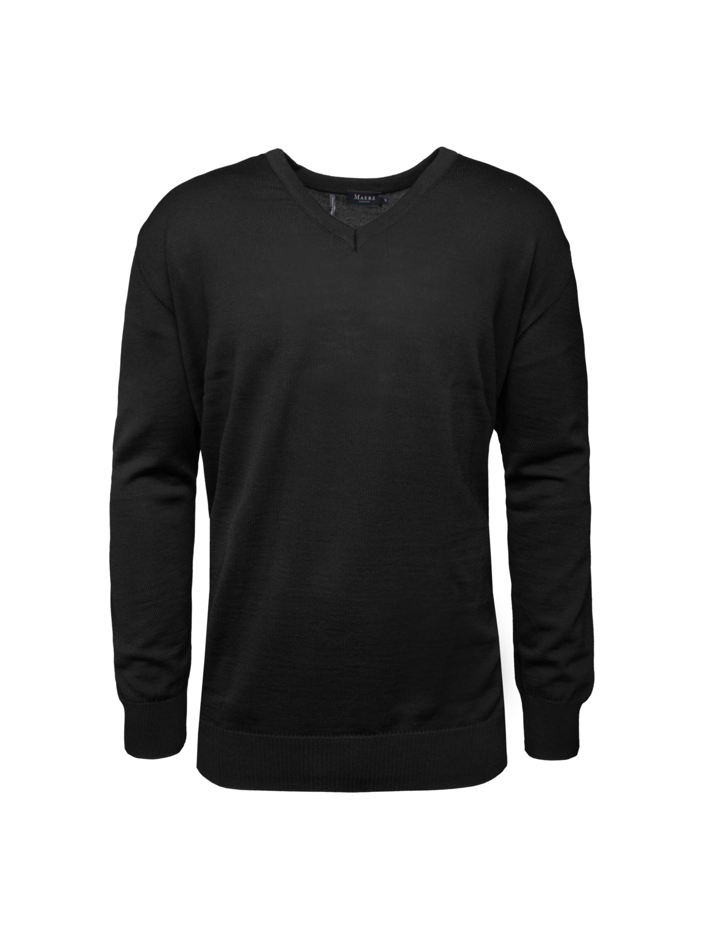 Pull-over MAERZ Muenchen en noir : devant