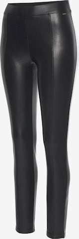 LASCANA - Skinny Leggings em preto