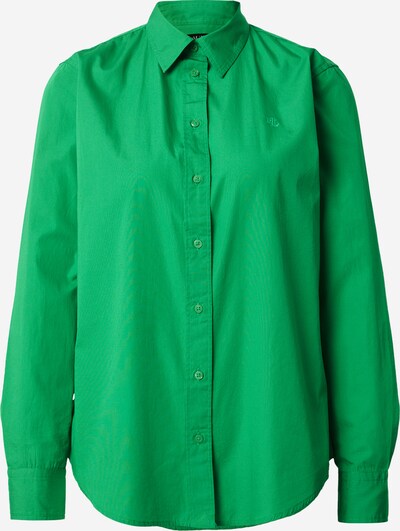 Camicia da donna Lauren Ralph Lauren di colore verde erba, Visualizzazione prodotti