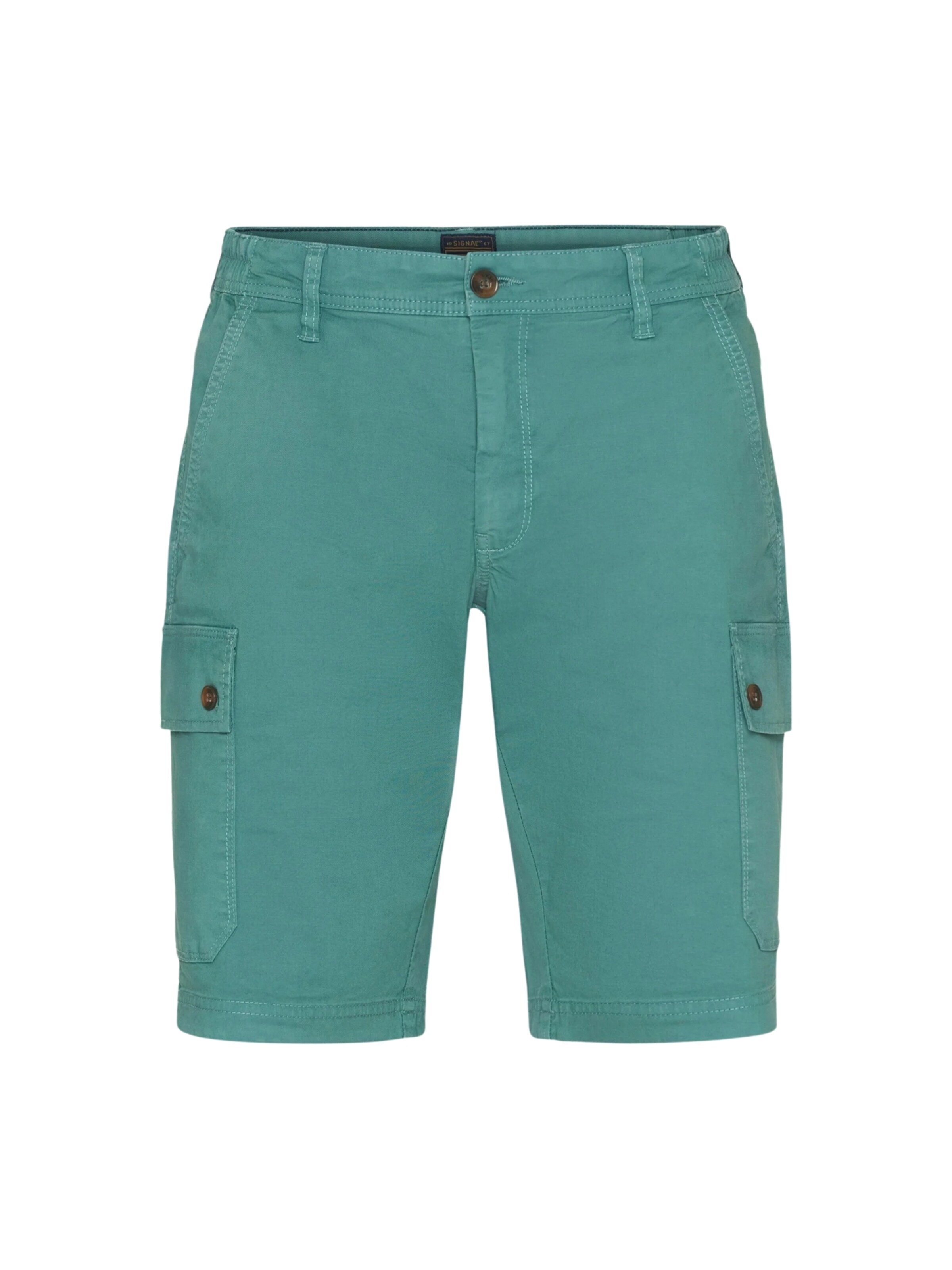 Signal regular Cargobukser 'Ken' i grøn: forside