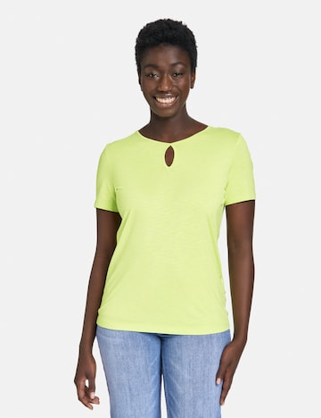 GERRY WEBER Shirt in Yellow: front