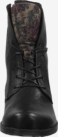 THINK! Lace-Up Ankle Boots in Black