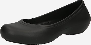 Crocs Ballet Flats 'At Work' in Black: front