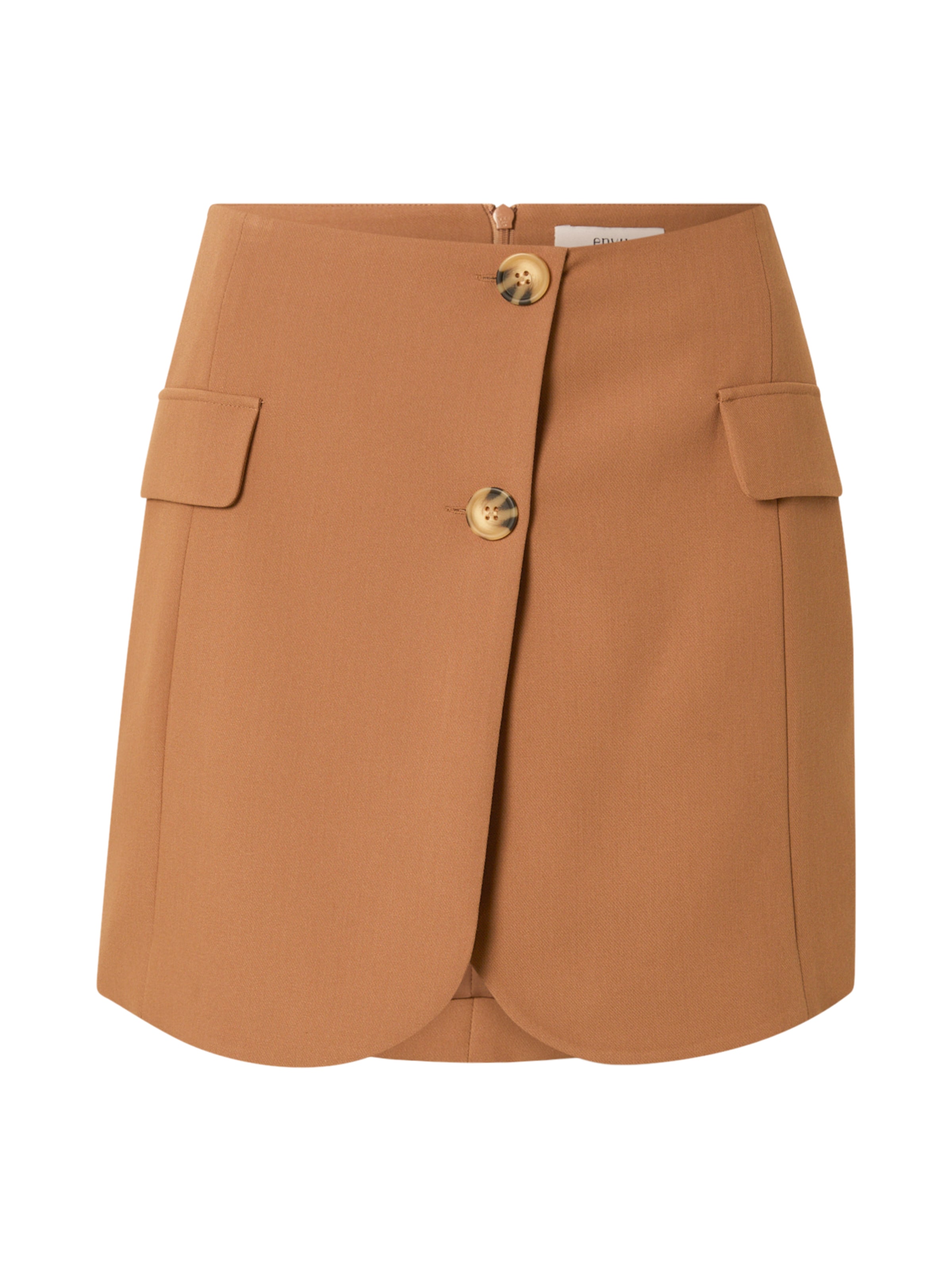 Fustă 'ADELE' de la Envii pe maro: față