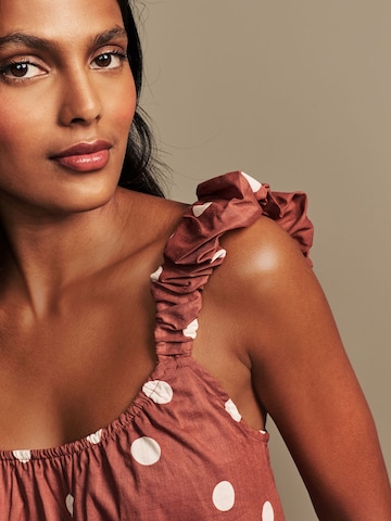 Top di LAURA ASHLEY in marrone