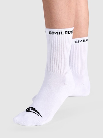 Smilodox Socken in Weiß