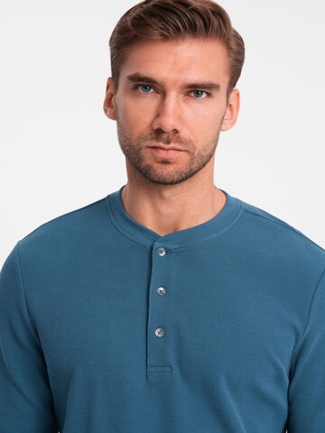 Ombre Shirt in Blue