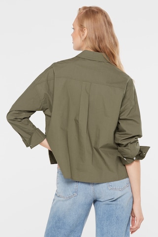 SENSES.THE LABEL Bluse in Grün