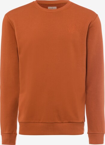 Cross Jeans Sweatshirt in Braun: predná strana