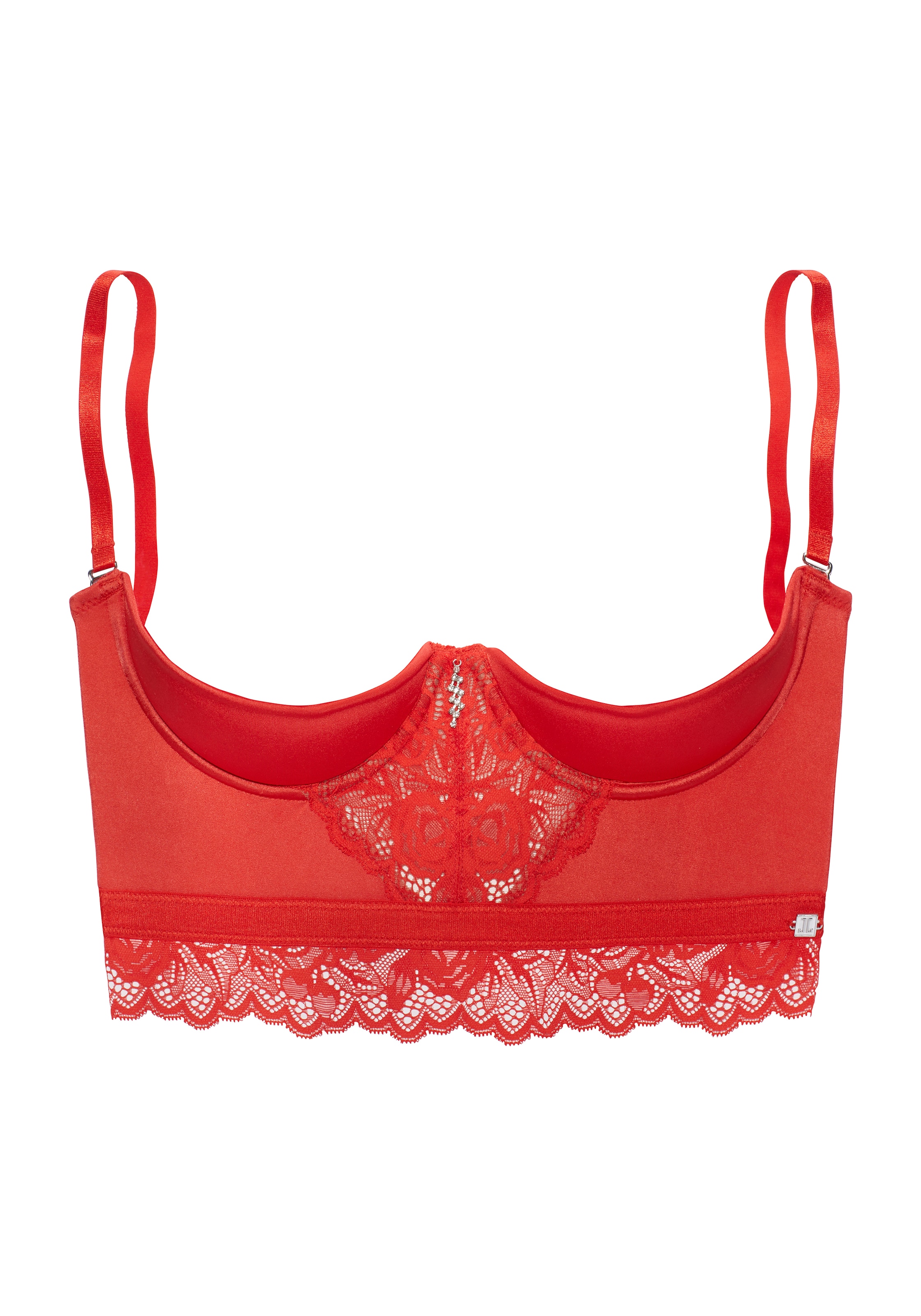 JETTE - Corset en rojo: frente