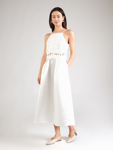 APART - Vestido de gala en beige: frente