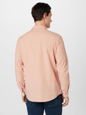 BLEND Regular fit Button Up Shirt in Pink