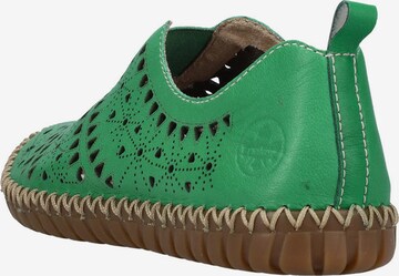RiekerSlip On cipele - zelena boja