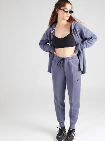 Nike Sportswear Mikina 'TECH FLEECE' – fialová