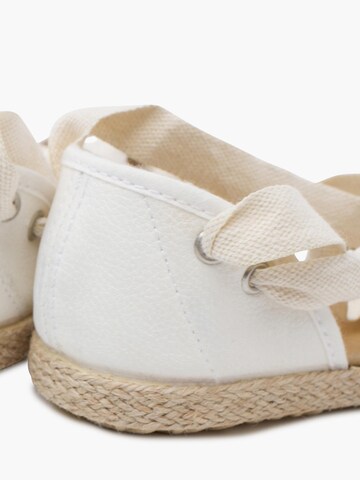 Sandales Pisamonas en blanc