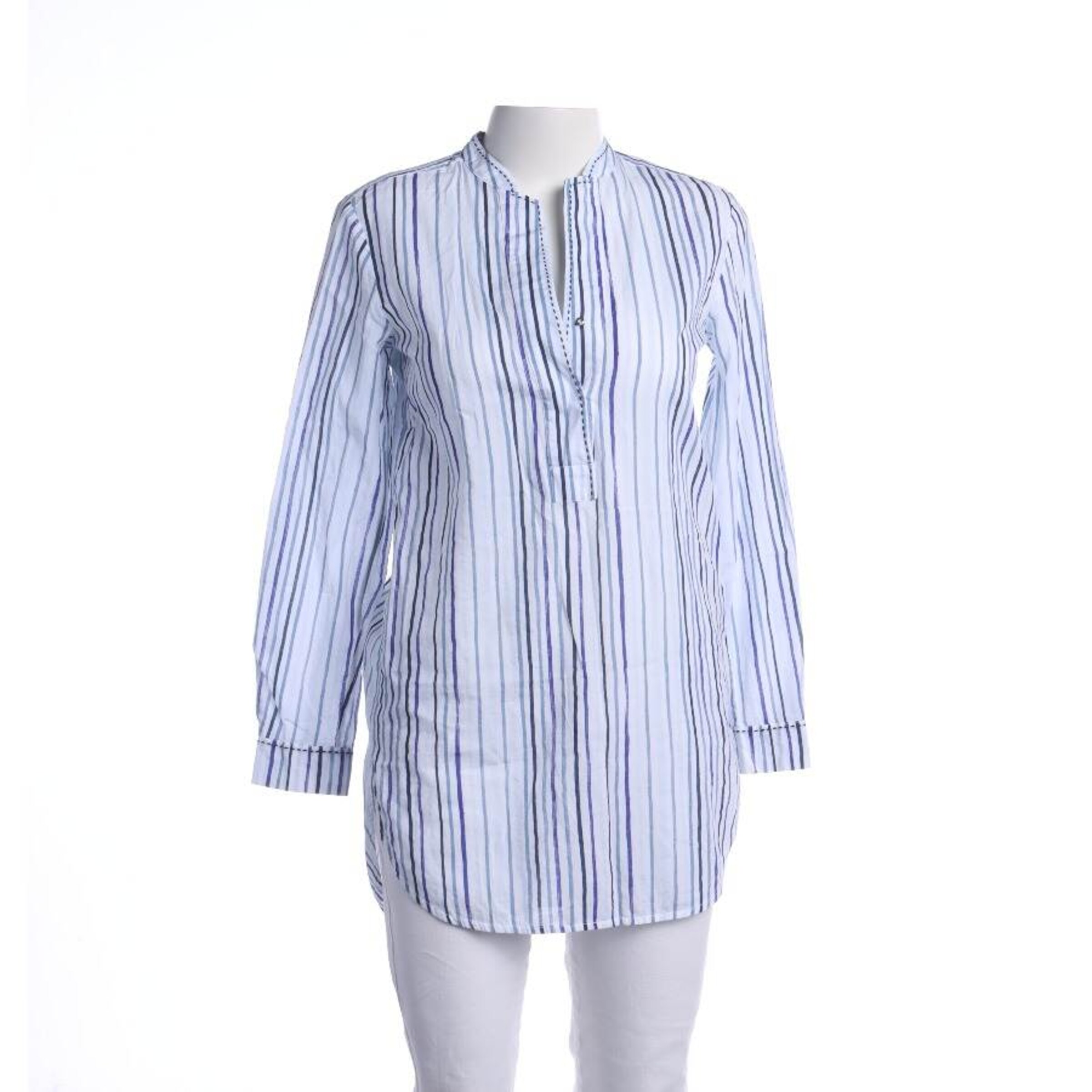 Marc O'Polo Bluse / Tunika XS in Blau: Vorderseite