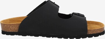 Palado - Zapatos abiertos 'Palado Korfu Oiled Premium Leather Herren' en negro