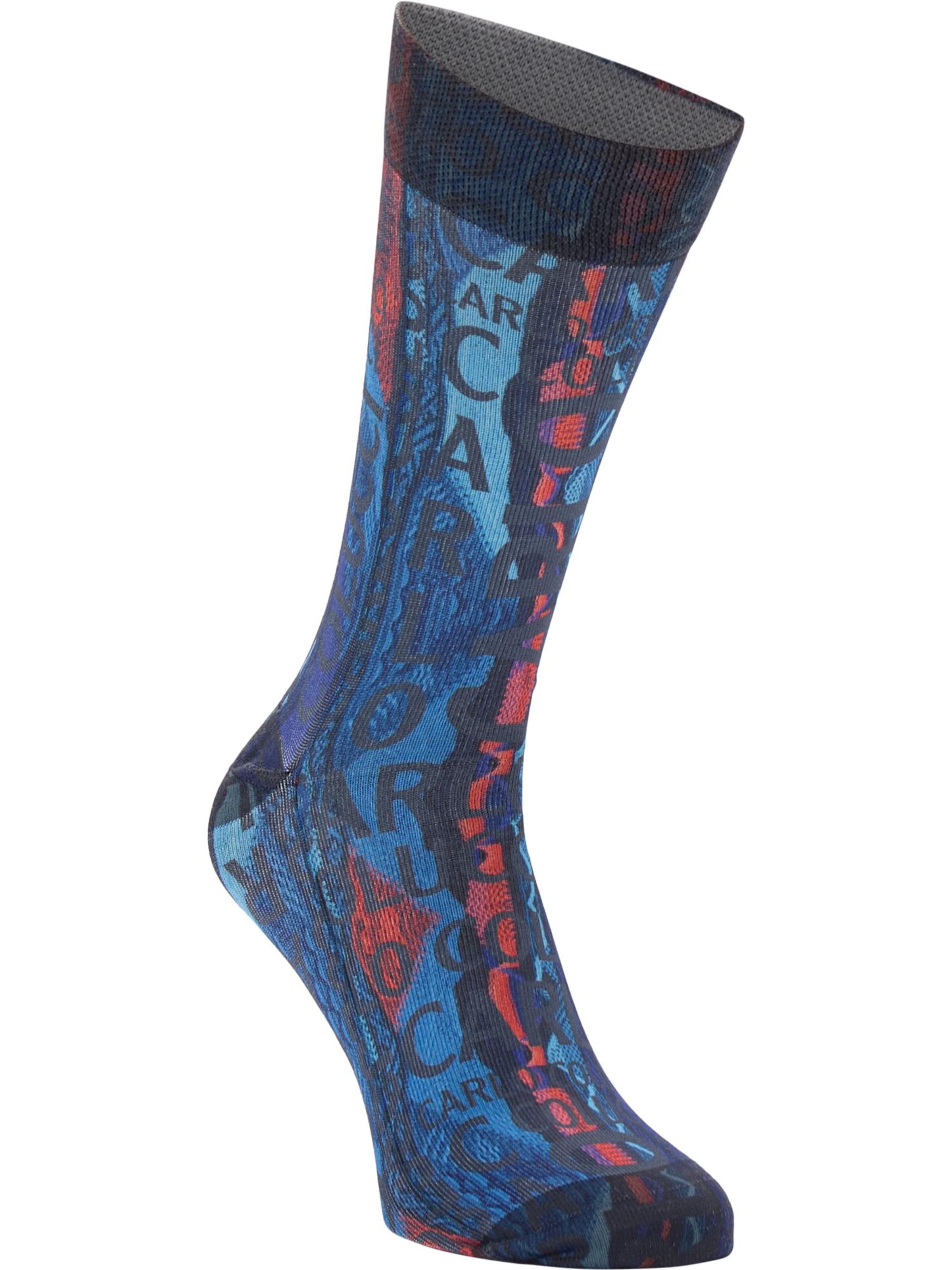 Carlo Colucci Socken 'Curcio' in Blau