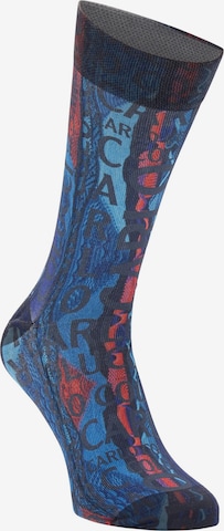 Chaussettes 'Curcio' Carlo Colucci en bleu