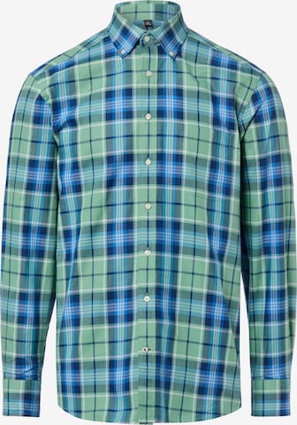 Nils Sundström Button Up Shirt in Green: front