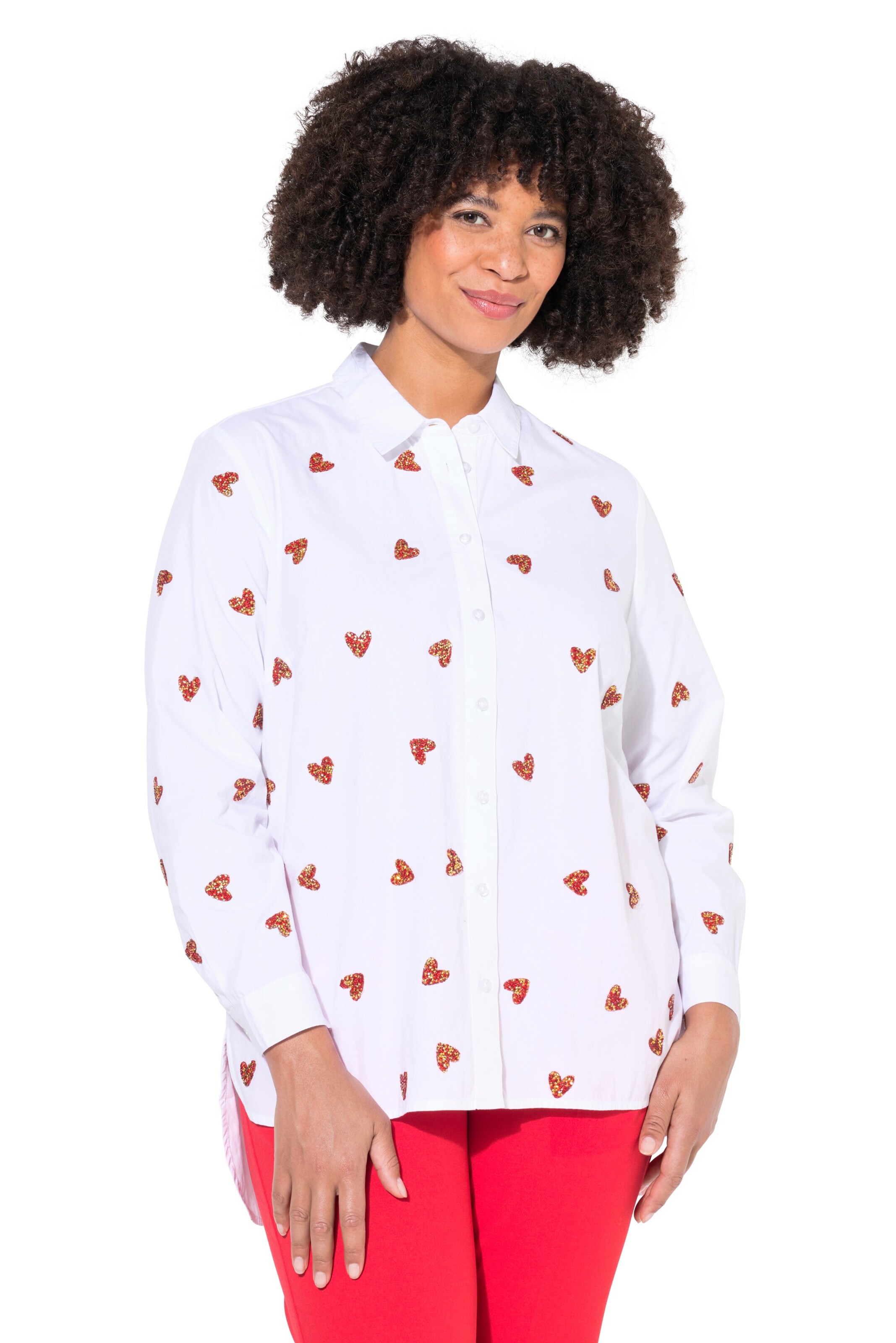 Angel of Style Bluse in Weiß: Vorderseite