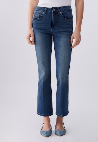 Liu Jo - Acampanado Vaquero en azul: frente