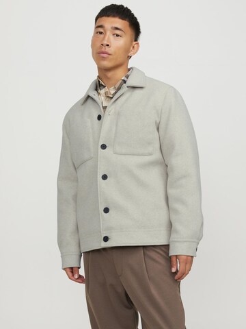 JACK & JONES Демисезонная куртка 'JAX' в Бежевый