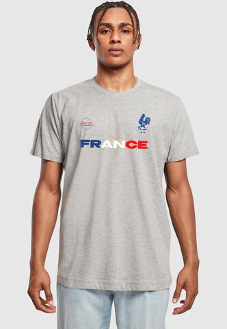 T-Shirt 'France' Mister Tee en gris : devant