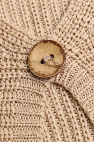 NEW LOOK Sweater & Cardigan in L in Beige