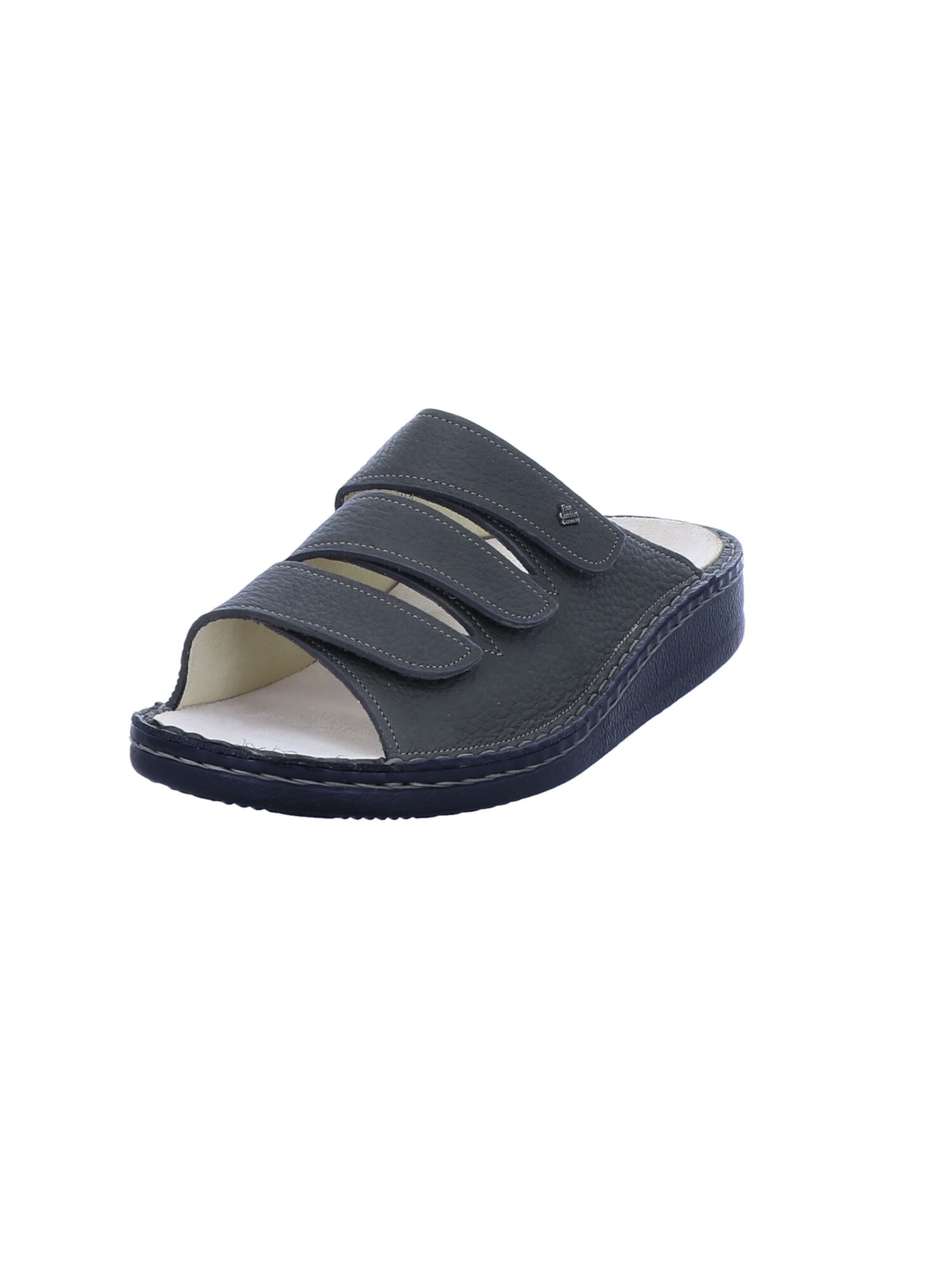 Finn Comfort Mules 'KORFU' in Green: front